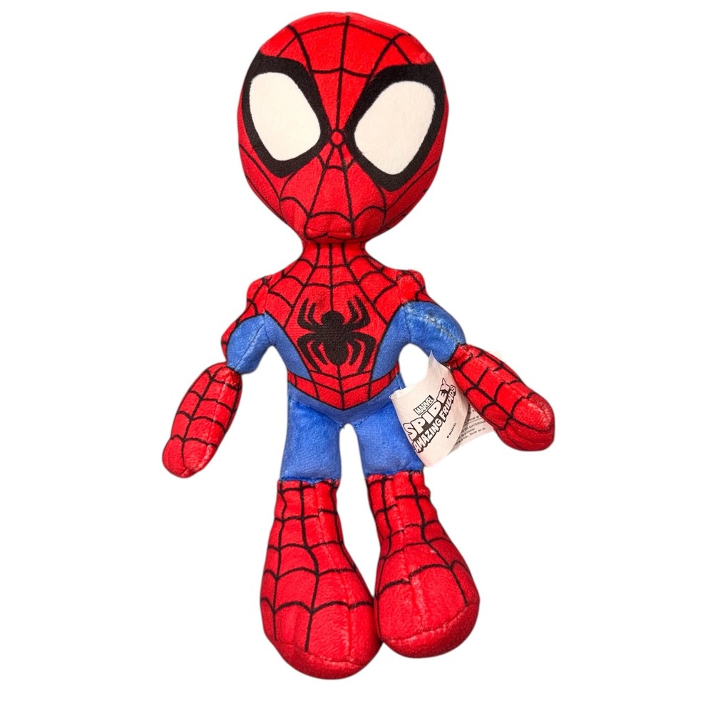 Marvel Spidey and His Amazing Friends Spiderman‎ Plush Toy Stuffed Animal 10 in